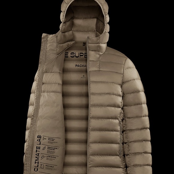 TNA Super Lite Packable Goose Down Puffer in Modern Taupel - Picture 9 of 14